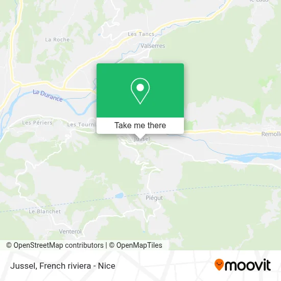 Jussel map