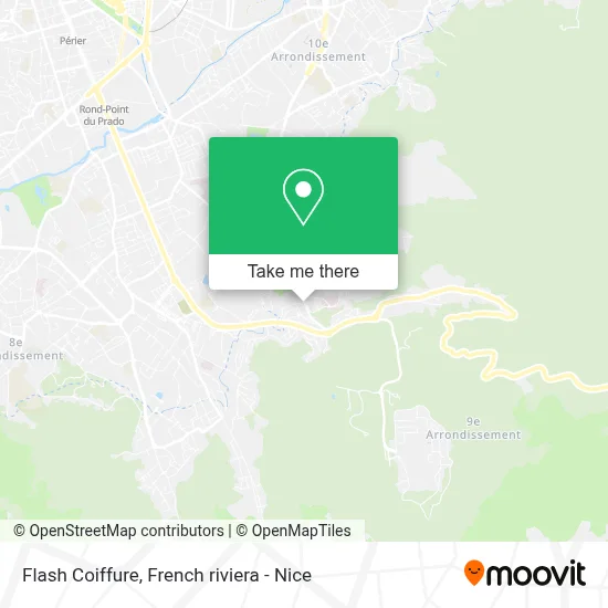 Flash Coiffure map