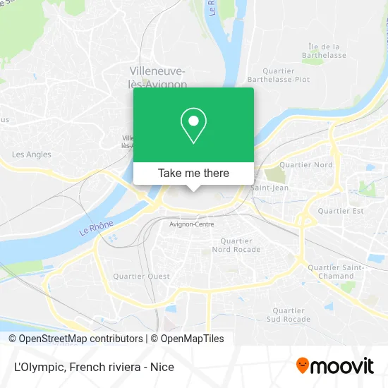 L'Olympic map