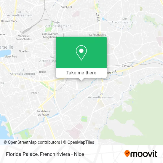 Florida Palace map