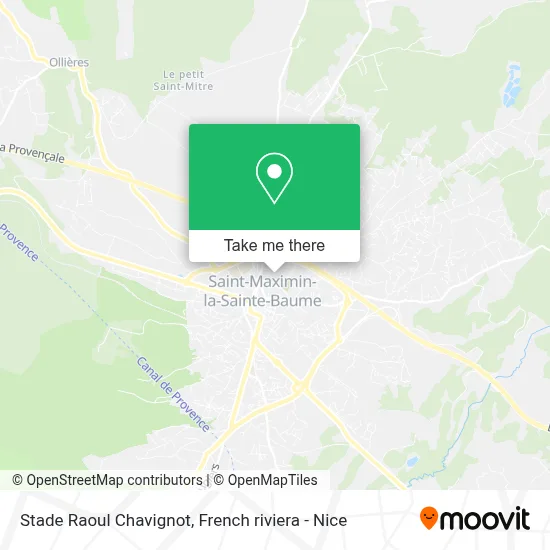 Stade Raoul Chavignot map