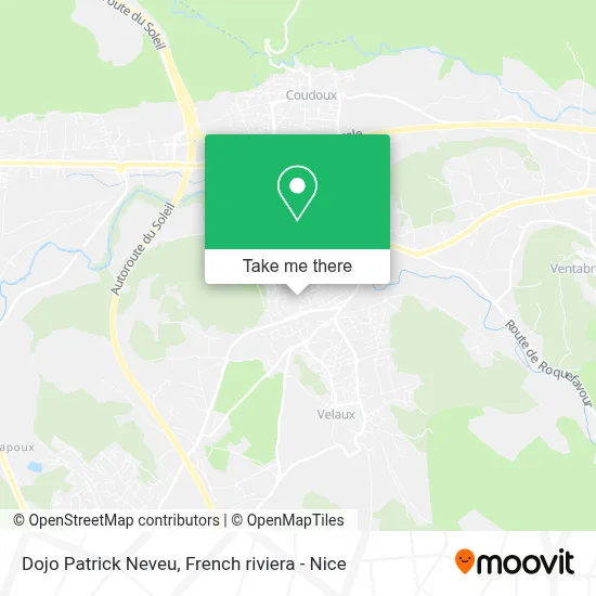Dojo Patrick Neveu map