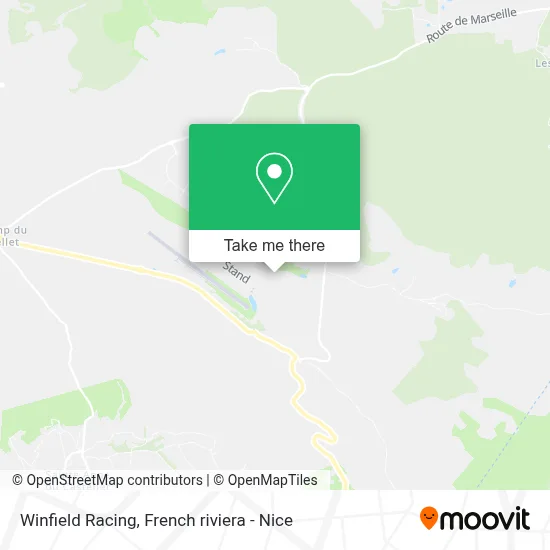 Winfield Racing map