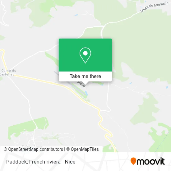 Paddock map