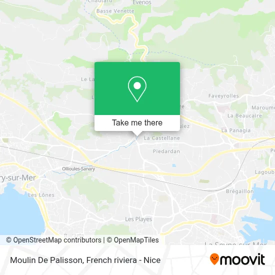 Moulin De Palisson map