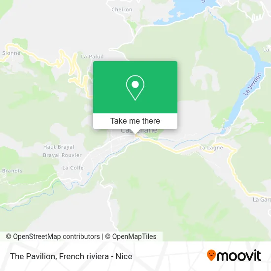 Le Pavillon map