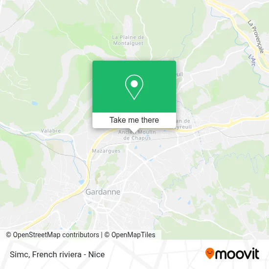 Simc map