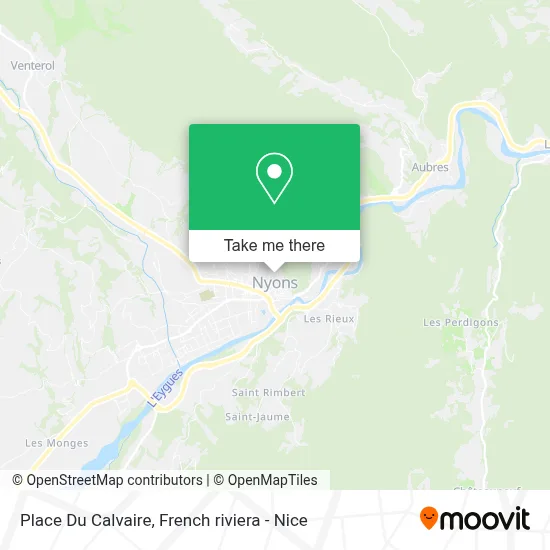 Place Du Calvaire map