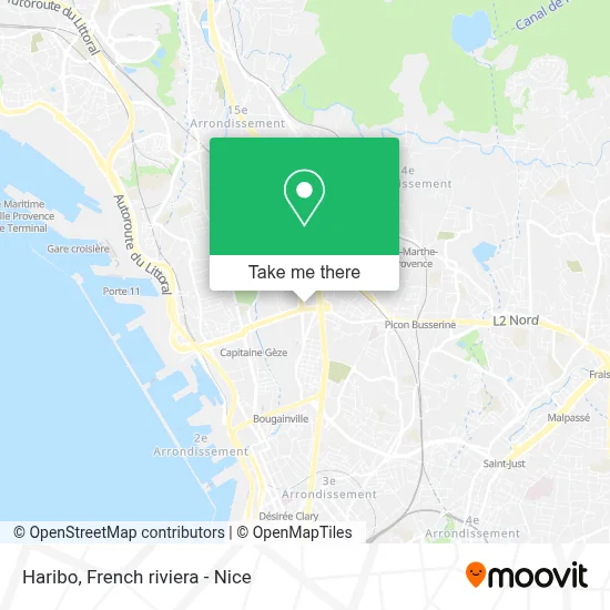 Haribo map