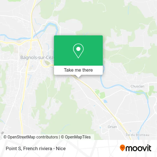 Point S map