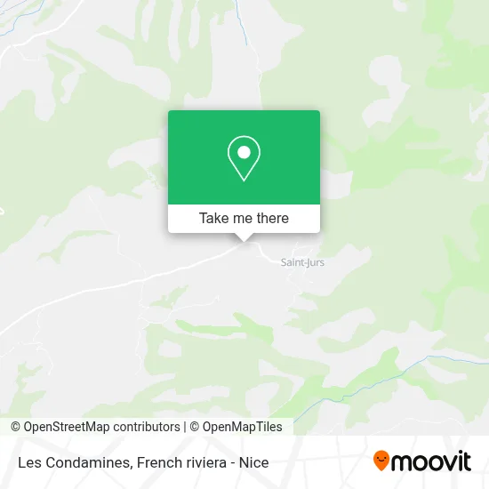 Les Condamines map