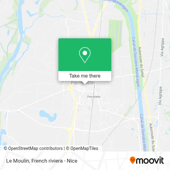 Le Moulin map