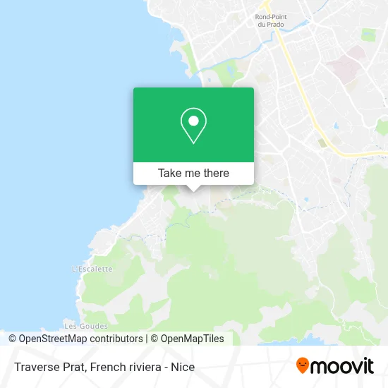 Traverse Prat map