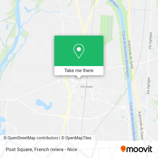 Place De La Poste map