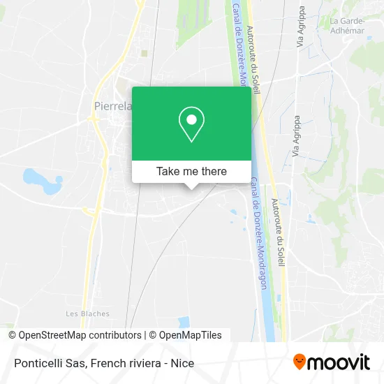 Ponticelli Sas map
