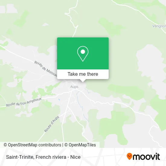 Saint-Trinite map