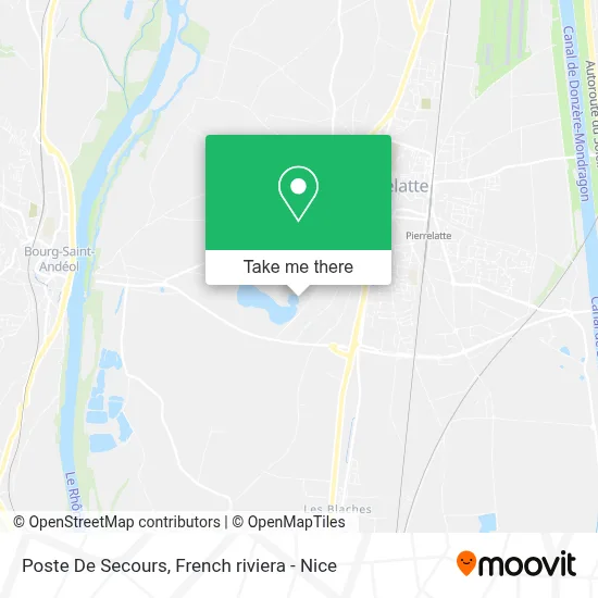 Poste De Secours map