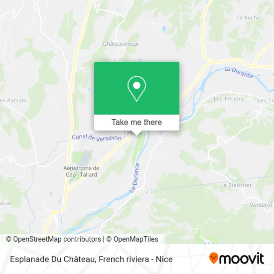 Esplanade Du Château map