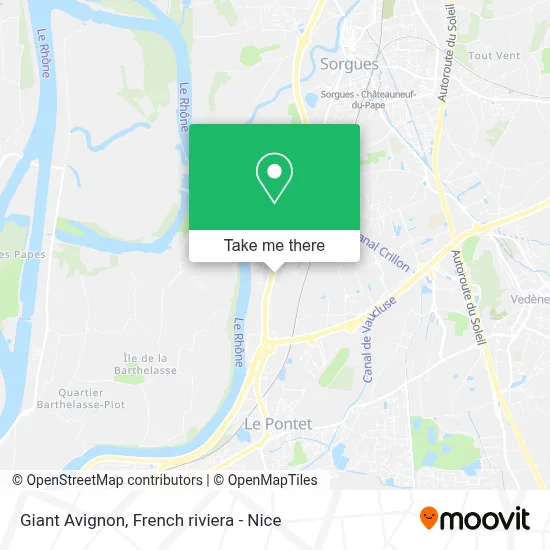 Giant Avignon map