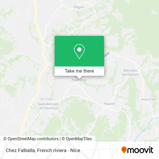 Chez Falballa map