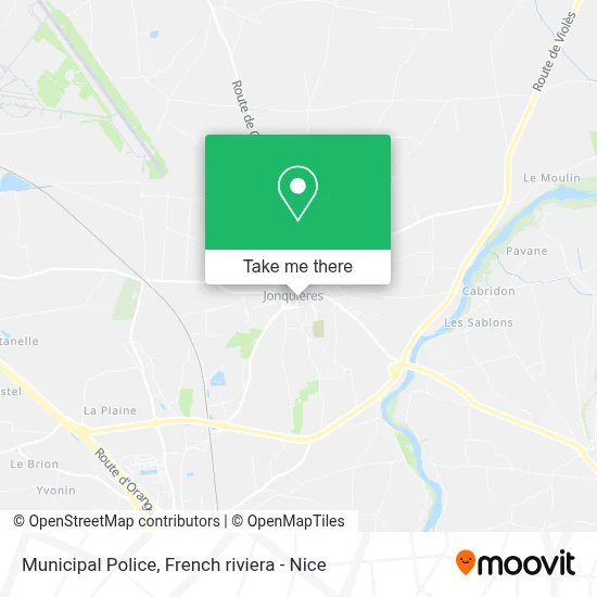 Police Municipale map