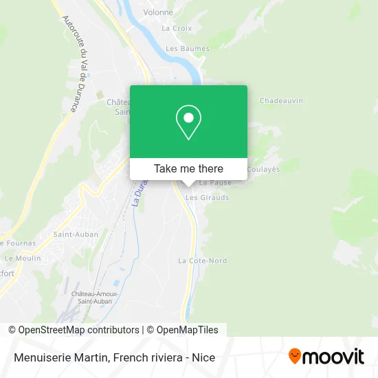 Menuiserie Martin map