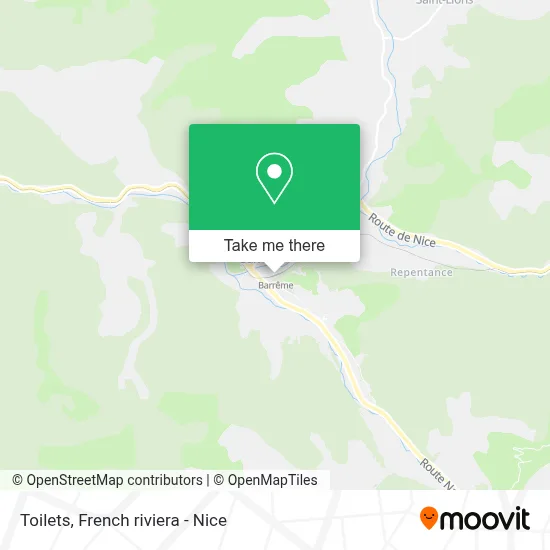 Toilettes map