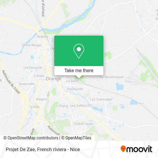 Projet De Zae map