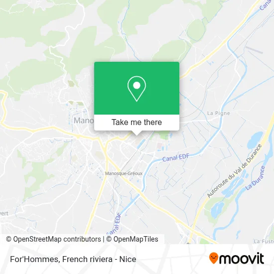 For'Hommes map