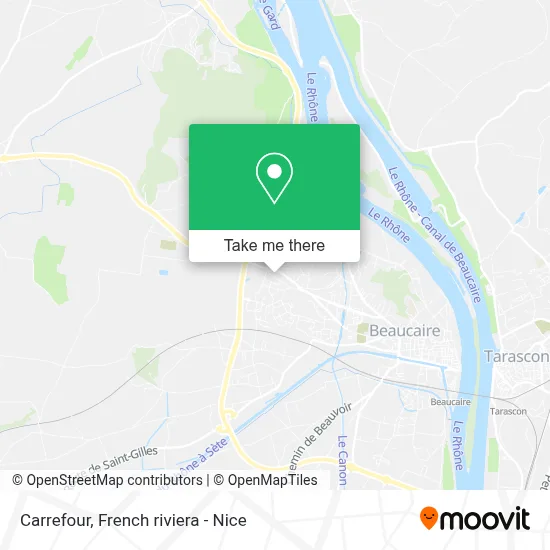 Carrefour map