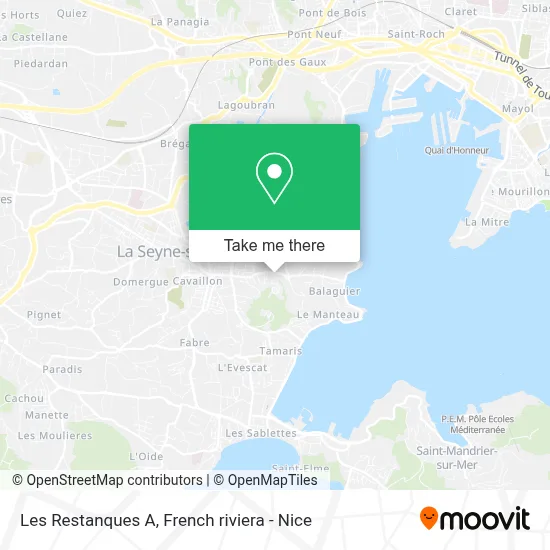 Les Restanques A map