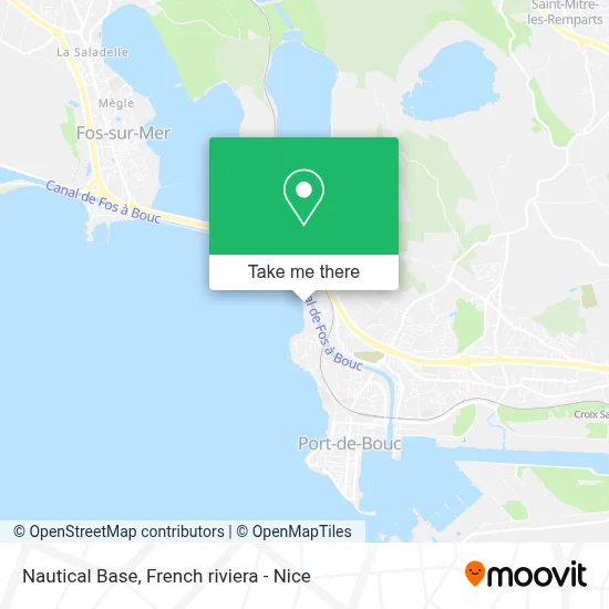 Base Nautique map