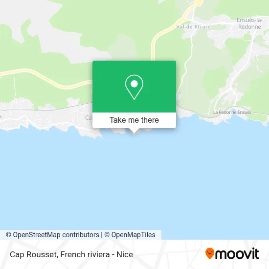 Cap Rousset map
