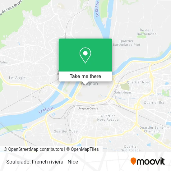 Souleiado map