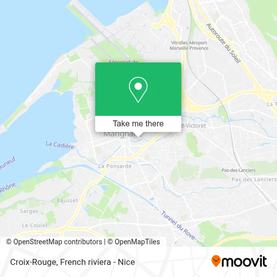 Croix-Rouge map