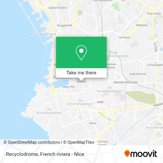 Recyclodrome map