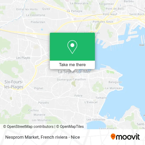 Nesprom Market map
