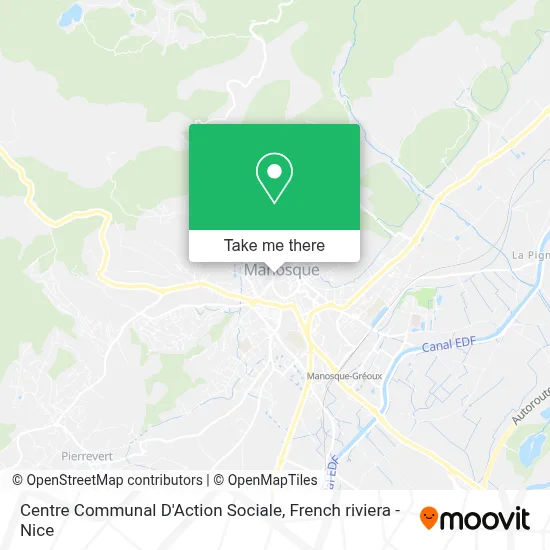 Centre Communal D'Action Sociale map