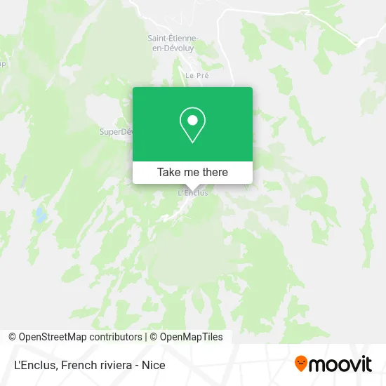 L'Enclus map