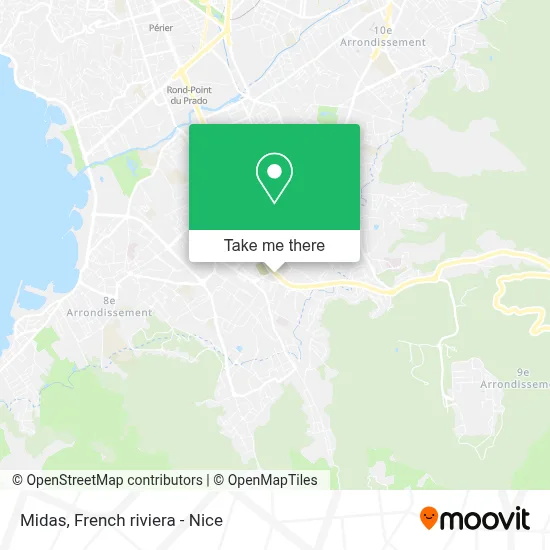 Midas map