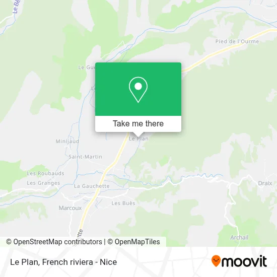 Le Plan map