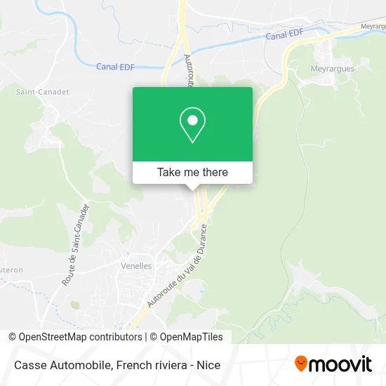 Casse Automobile map