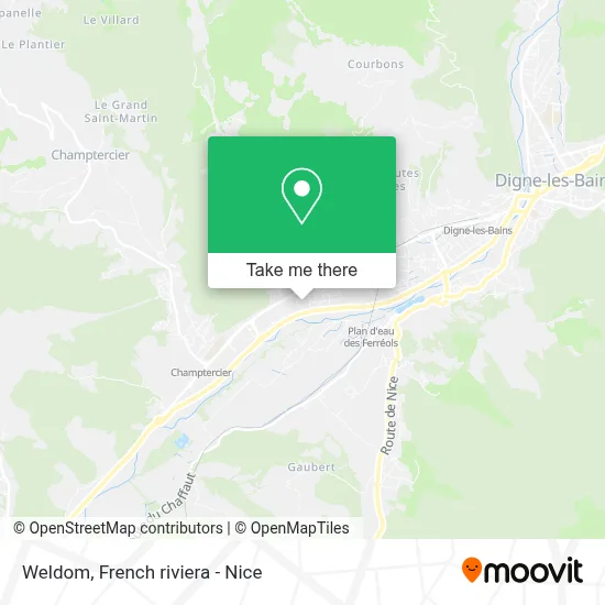 Weldom map