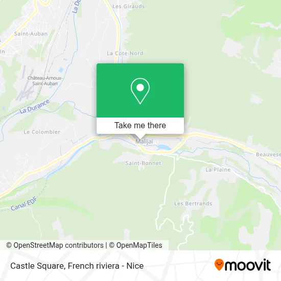Place Du Château map