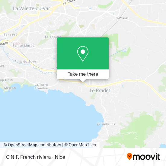 O.N.F map