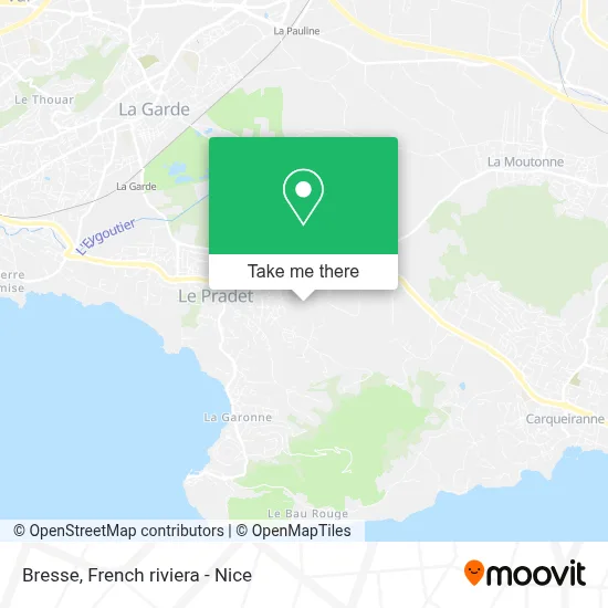 Bresse map