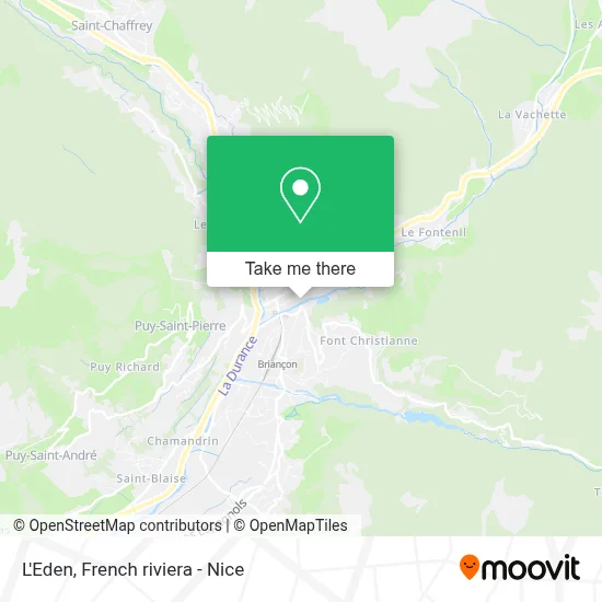 L'Eden map