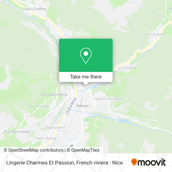 Lingerie Charmes Et Passion map