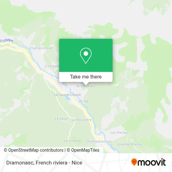 Dramonasc map