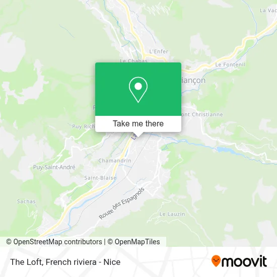 Le Loft map